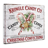 Stupell Industries 30" x 40" Fresh Christmas Confections Canvas Wall Art 
