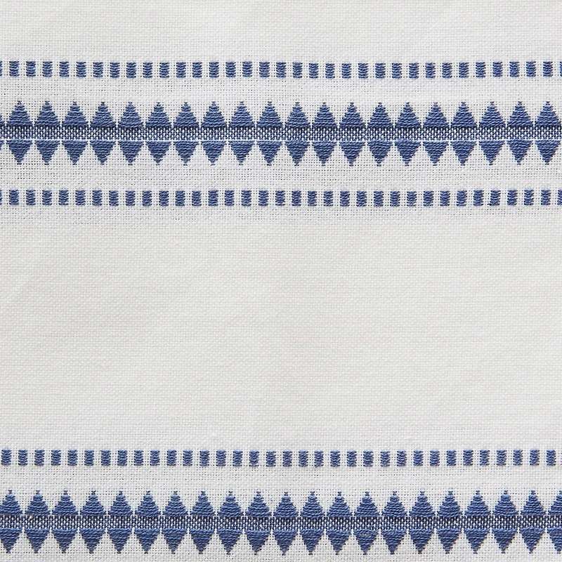 DII® French Blue Zig Dobby Stripe Cloth Dinner Napkins, 6ct.