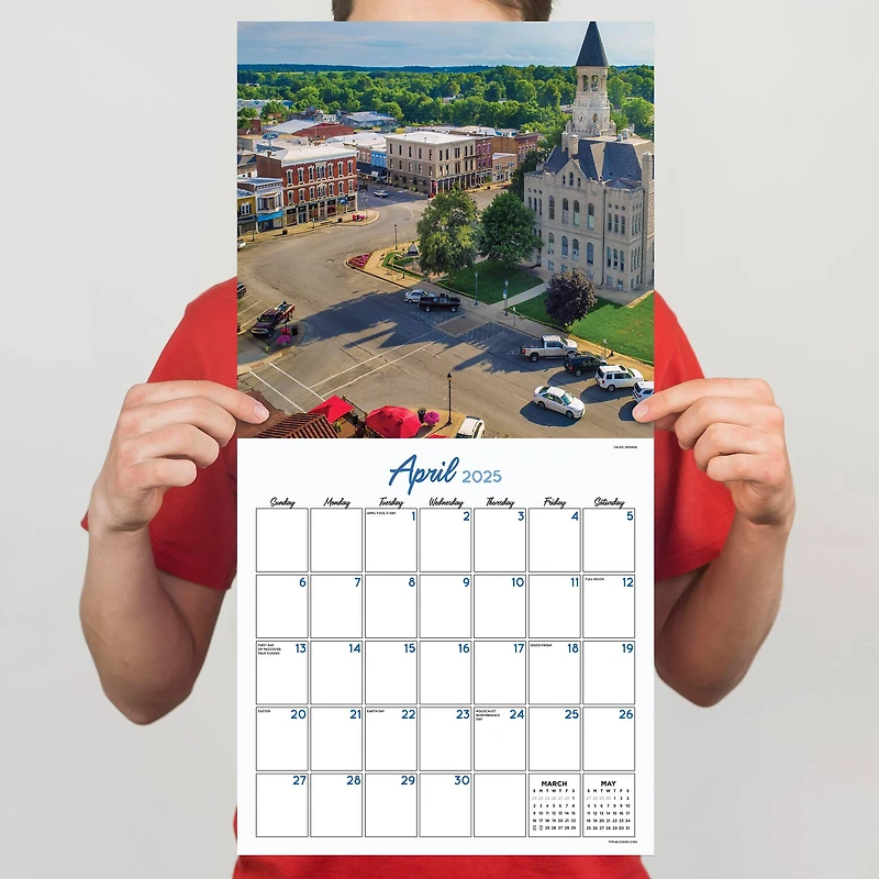 TF Publishing 2025 Midwest Is Best Wall Calendar