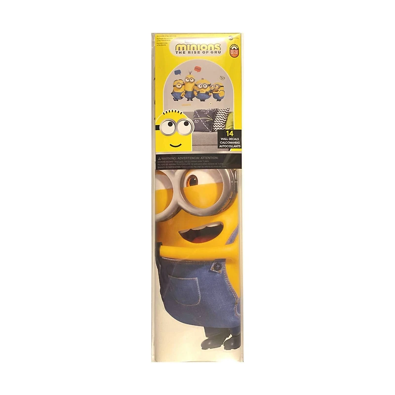 RoomMates Yellow, Blue & Black Minions 2 Giant Wall Decals