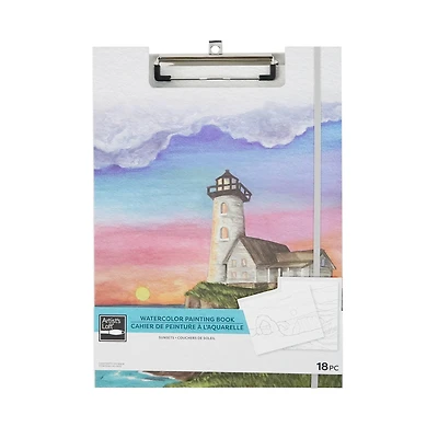 Sunsets Watercolor Painting Book by Artist's Loft®