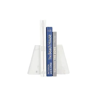 Hello Honey® 6" White Marble Bookends Set