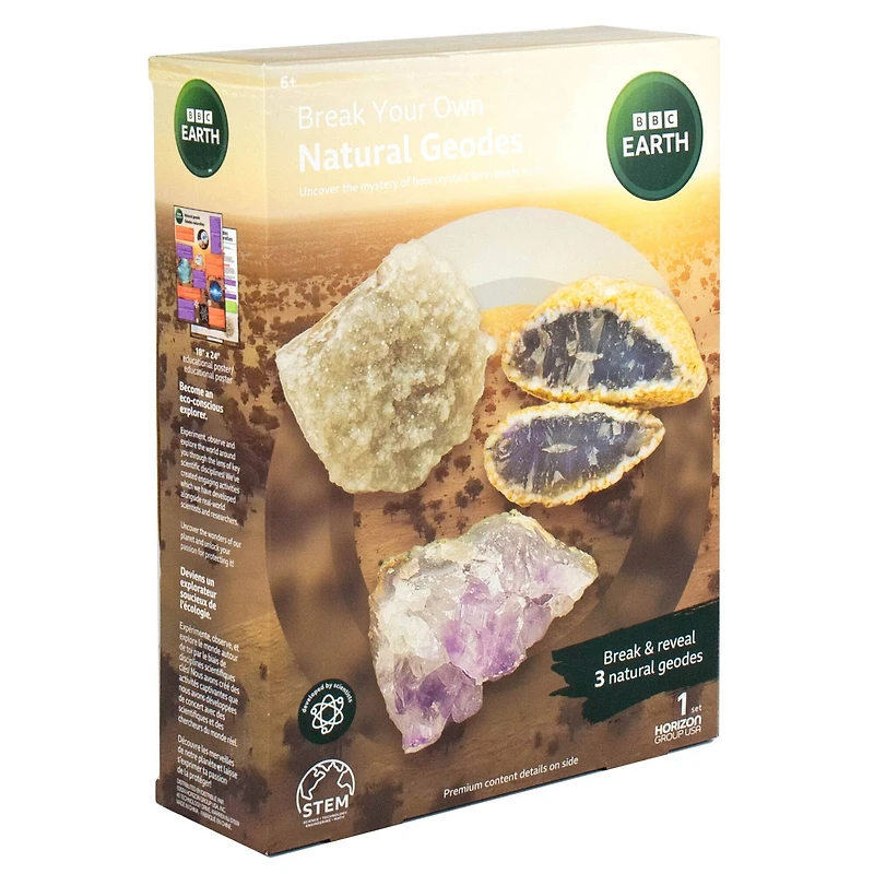 BBC Earth Break Your Own Natural Geodes