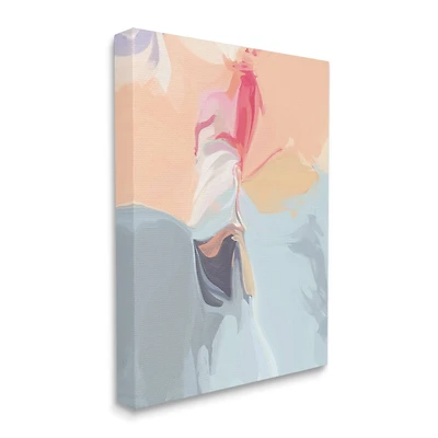 Stupell Industries Abstract Fluid Human Figure Dancing Wall Art