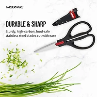 Farberware EdgeKeeper Black All Purpose Shears