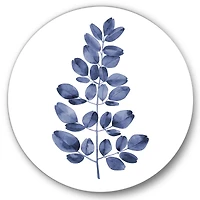 Designart - Navy Blue Eucalyptus II
