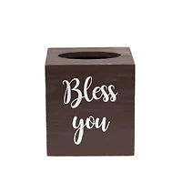 Elegant Designs Bless You Tissue Box Cover