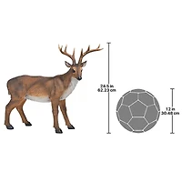 Design Toscano 24" Big Rack Buck Deer Statue