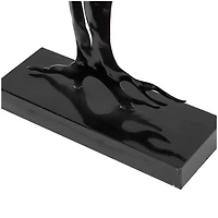 2.5ft. Black, Gray & White Metal Tree Sculpture