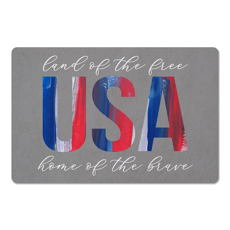 Paintstroke USA Floor Mat
