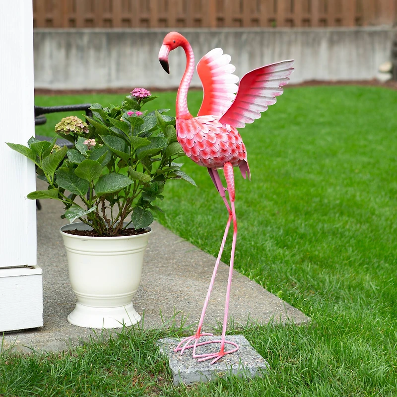 3.3ft. Tall Flying Flamingo