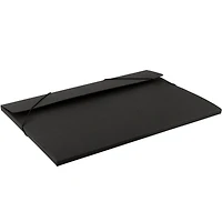 JAM Paper Black Kraft Portfolio with Elastic Closure 11" x 15"