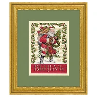 Dimensions® Counted Cross Stitch Kit, Believe in Santa