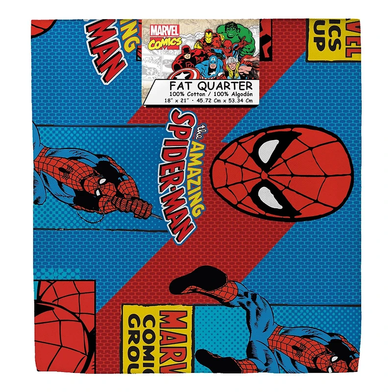 Camelot Fabrics Marvel Spidey Cotton Fat Quarter, 6ct.
