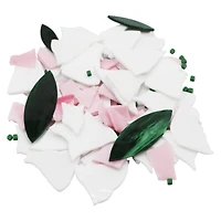 14" Round Pink Rose Mosaic Tray Kit by Make Market®