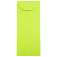 JAM Paper #11 Ultra Lime Green Policy Envelopes