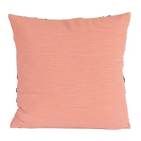 Hello Honey® 20" Tiger & Flowers Embroidered Accent Pillow