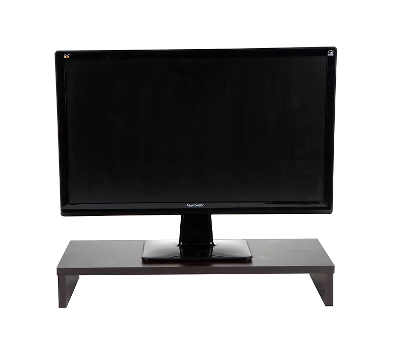 Mind Reader Wooden Monitor Stand Riser