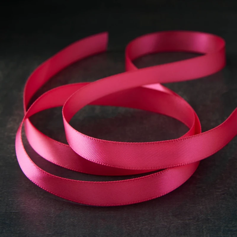 3/8" x 15yd. Satin Double Face Ribbon by Celebrate It® Classic