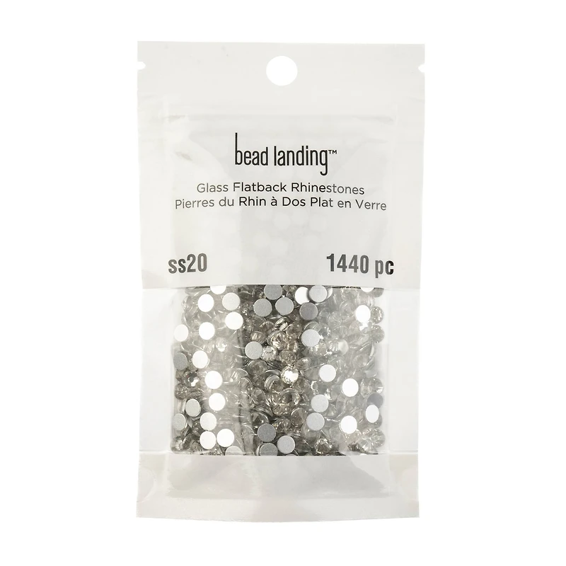 SS20 Glass Flatback Rhinestones by Bead Landing