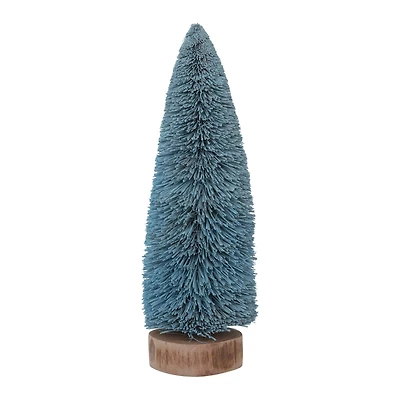 Hello Honey® 8" Blue Sisal Bottle Brush Tree