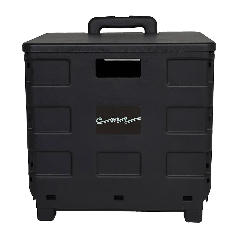 Everything Mary Collapsible Rolling Cart with Lid