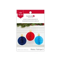 Honeycomb Ball Ornament Kit by Celebrate It™