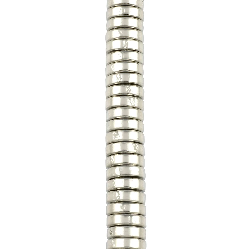 Silver Metal Disc Beads by Bead Landing