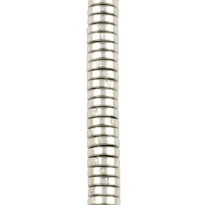 Silver Metal Disc Beads by Bead Landing