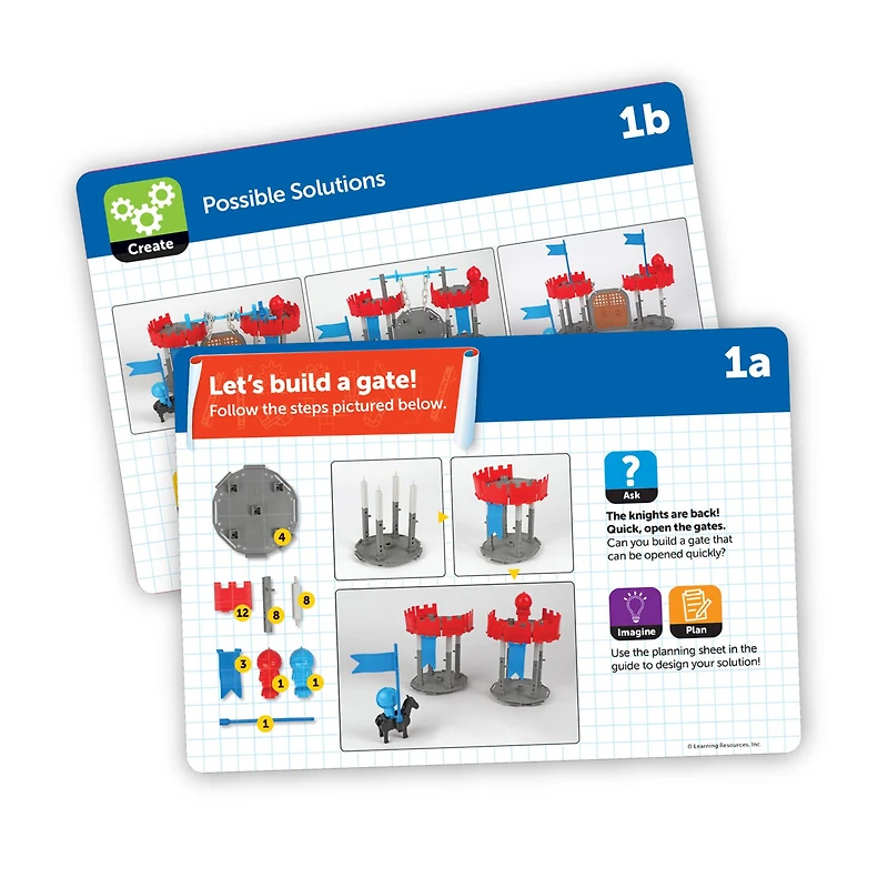 Learning Resources® Engineering & Design Castle Building Set