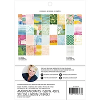 Heidi Swapp Art Walk Single-Sided Paper Pad, 6" x 8"