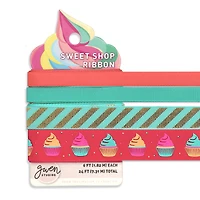 Gwen Studios Cupcakes Printed Ribbon Pack