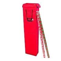 Santa's Bag Vertical Wrapping Paper Storage Container