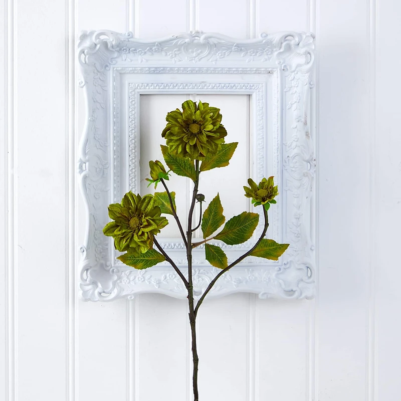 Green Daisy Flower Sprays, 6ct.