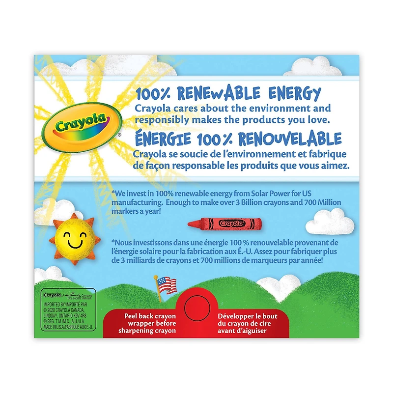 12 Packs: 64 ct. (768 total) Crayola® Boxed Crayons