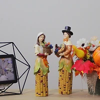 Pilgrim Autumn Harvest Table Top Decorations, 2 Pack