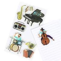 Playing Music Dimensional Stickers by Recollections™