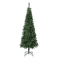 7.5ft. Unlit Slim Linden Spruce Artificial Christmas