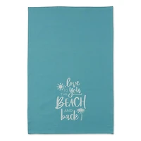 DII® Beach Happy Place Printed Dishtowel Set