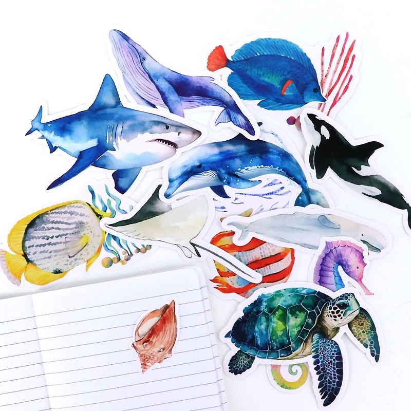 Sealife Vinyl Die Cut Stickers by Recollections™