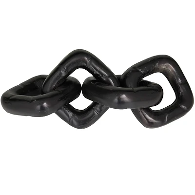 The Novogratz 14" Aluminum Chain Sculpture