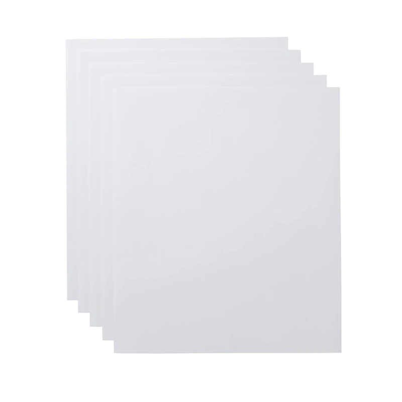 Cricut® White 24" x 28" Cardstock Sampler, 10 Sheets