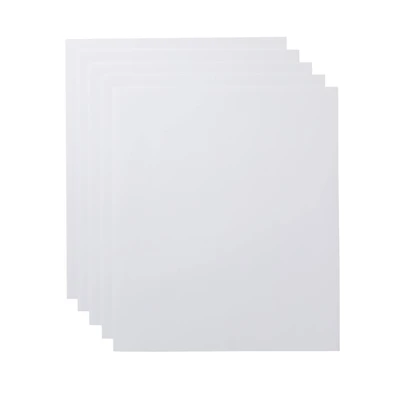 Cricut® White 24" x 28" Cardstock Sampler, 10 Sheets