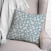Bubbles All Over Throw Pillow