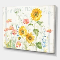 Designart - Floursack Florals I