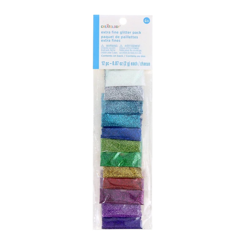 Rainbow Extra Fine Glitter Pack by Creatology™