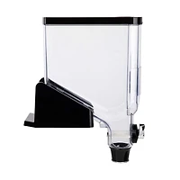 Mind Reader Black 56-Cup Easy-Pour Bulk Cereal Dispenser