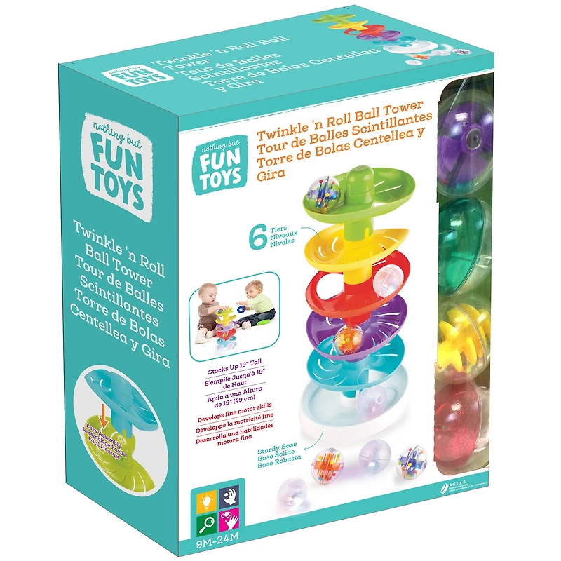 Nothing But Fun Toys Twinkle 'n Roll Ball Tower