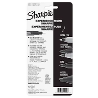 6 Packs: 4 ct. (24 total) Sharpie® Black Fine Point Pens