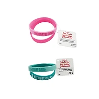 Assorted Pickleball Silicone Wrist Bands, 2pc. by Fab Finds
